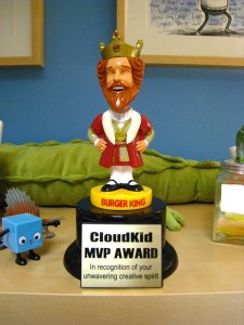 CloudKid MVP Trophy